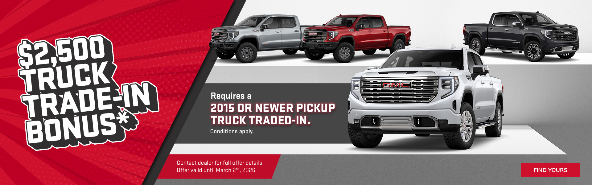 truck trade in Banner
